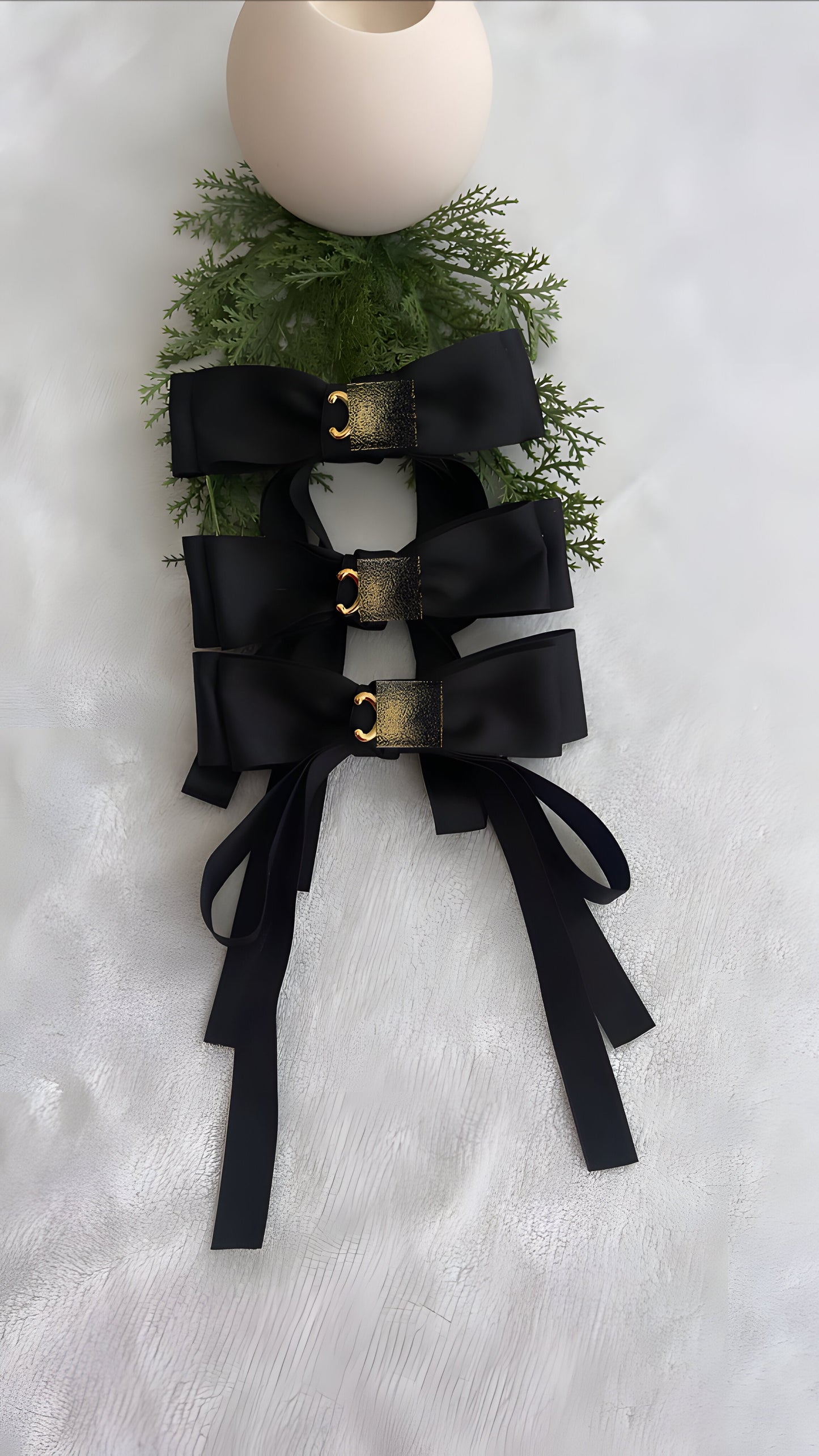 Celi elegant bows 🖤