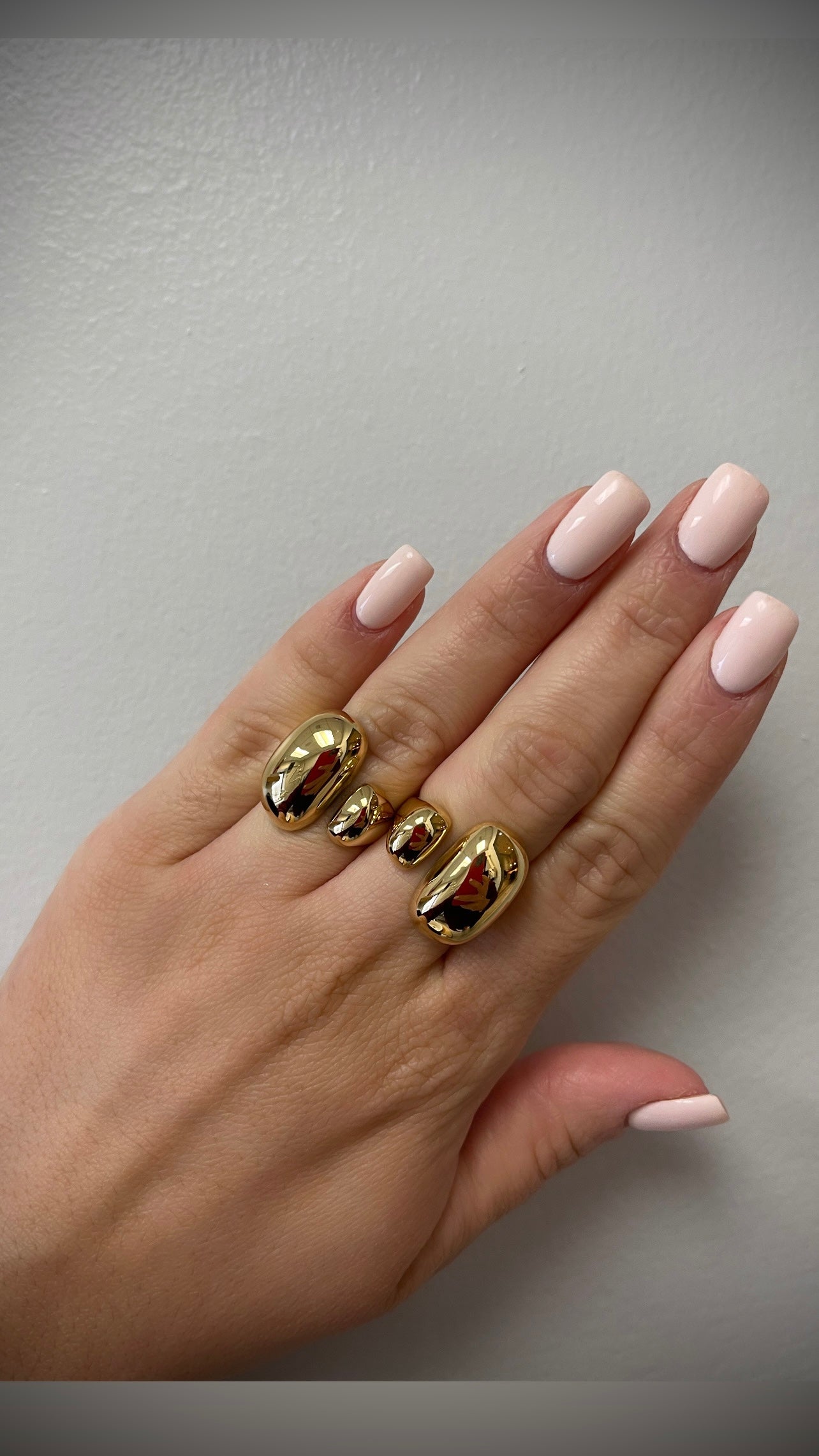 Aesthetic chunky Ring ✨