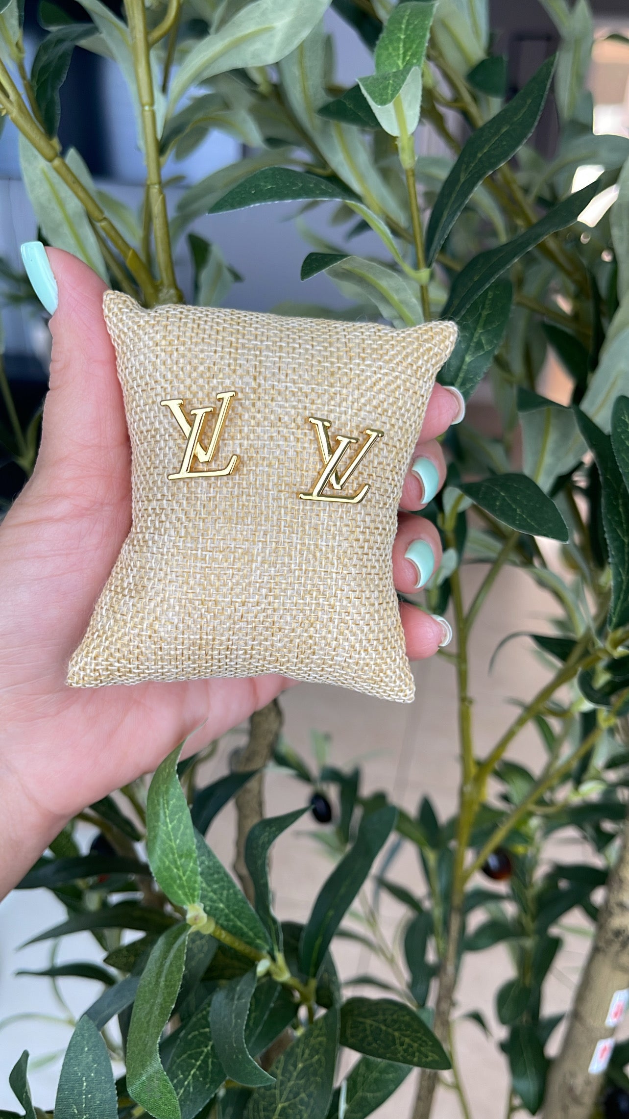 LV earrings