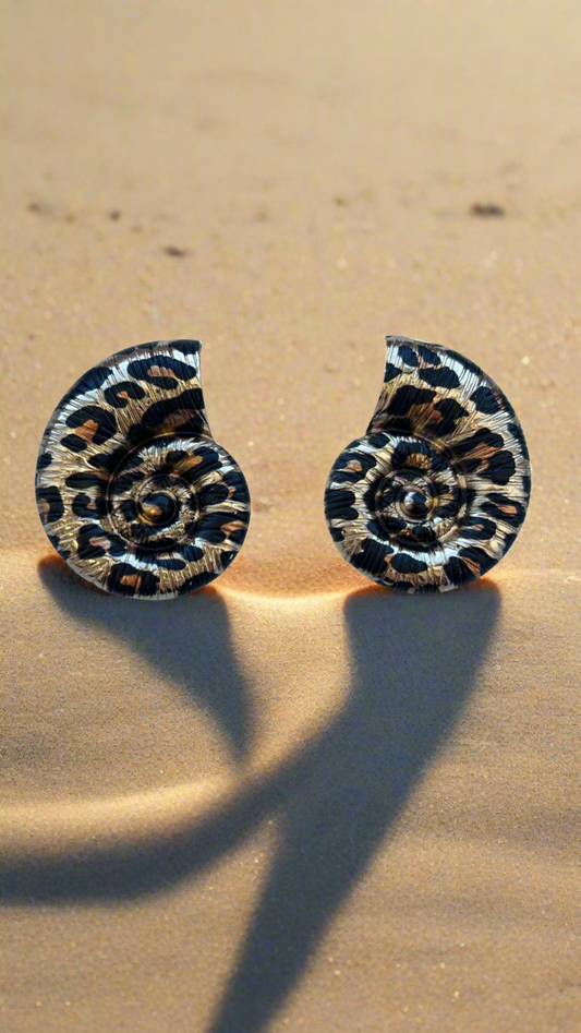 Cheetah Beach Earrings