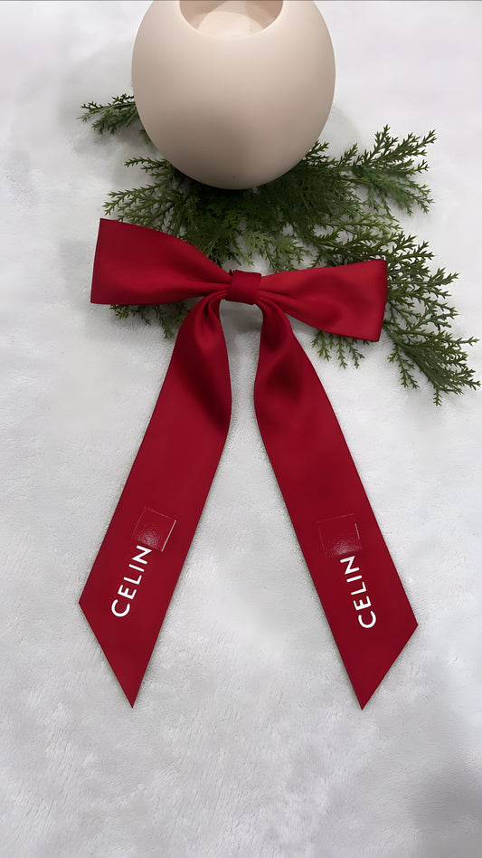 Celin Red Bow