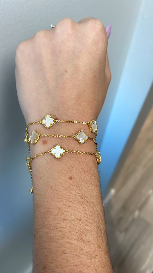 Small clover bracelet 🤍