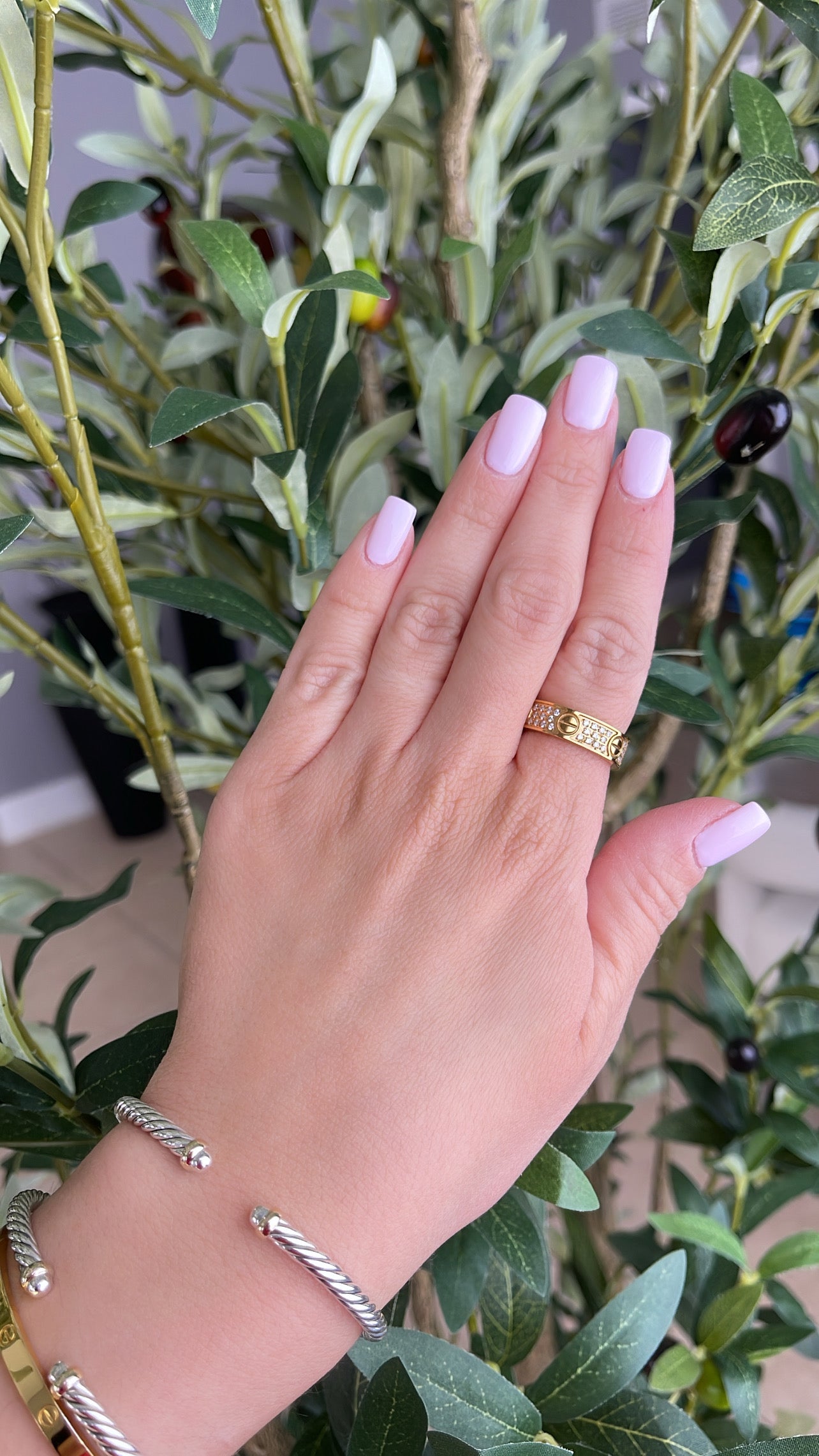Rhinestone carti ring✨