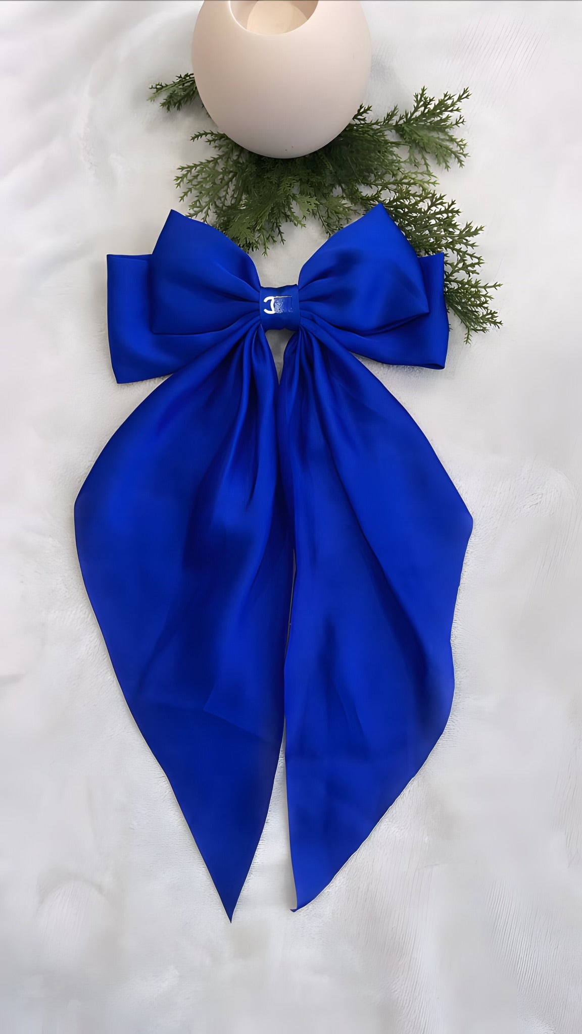 CC Royal blue Big bow