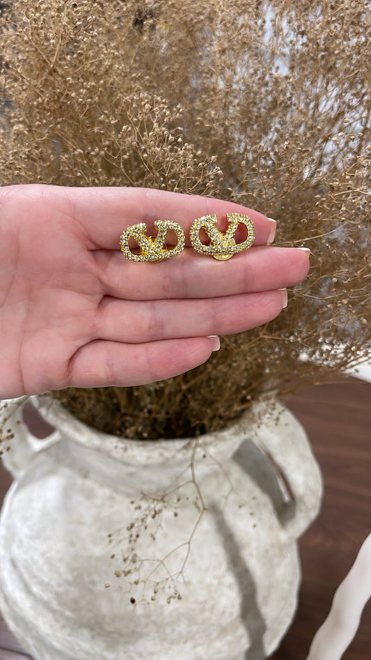 V Earrings