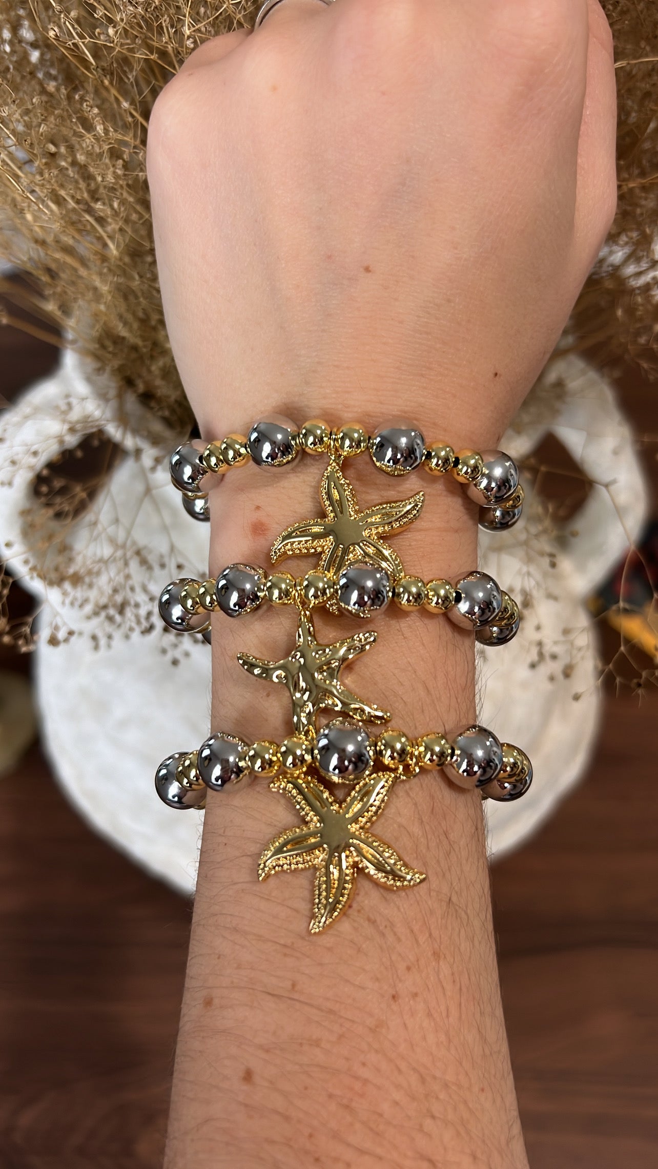 Star chunky bracelets